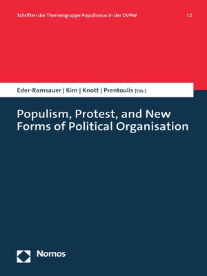 cover image of Populism, Protest, and New Forms of Political Organisation